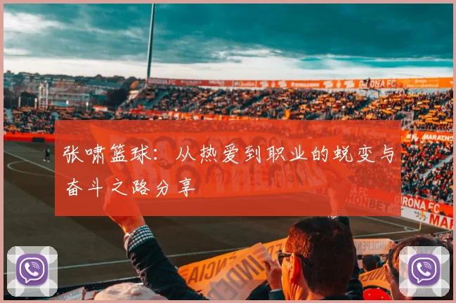 张啸篮球：从热爱到职业的蜕变与奋斗之路分享